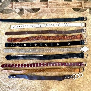 Set of women’s belts come with a bundle of 10 pair